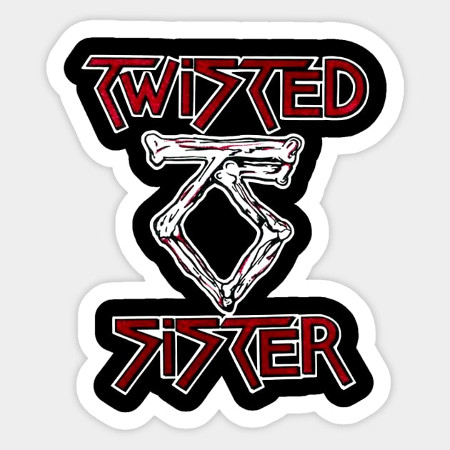 The-Twisted-Sister Sticker by BrandyWelcher